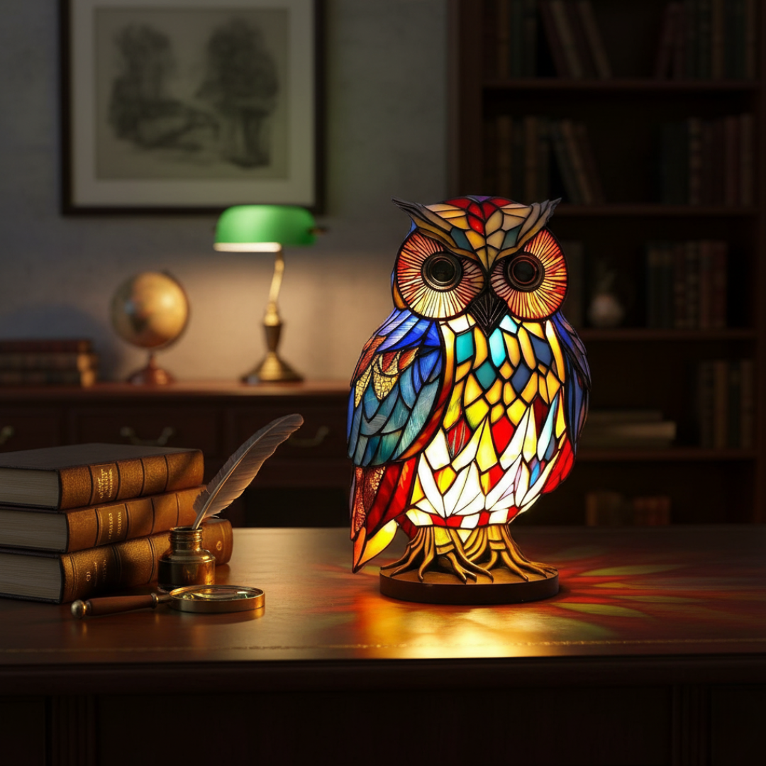 Lampada Artigianale – Stylish Owl