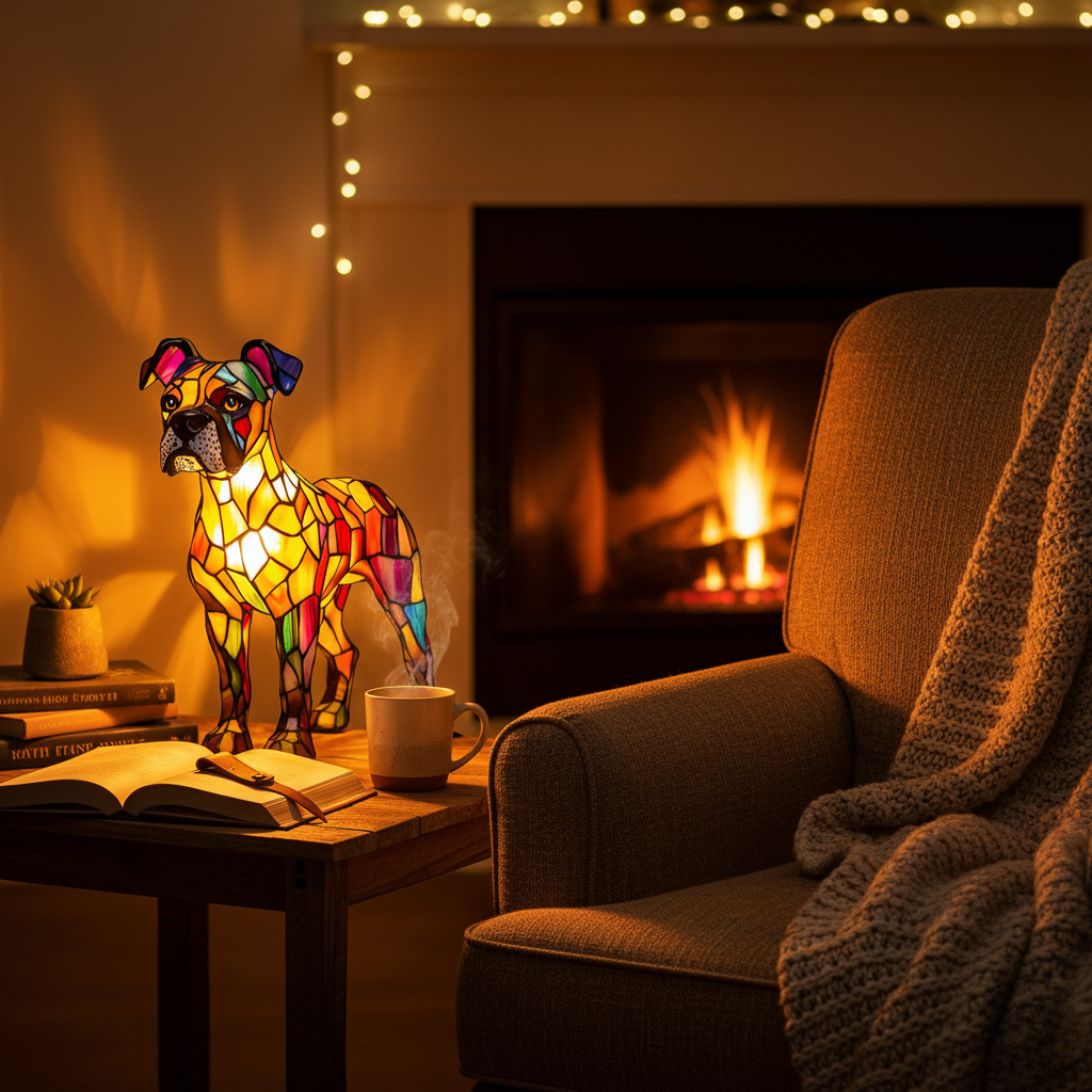 Lampada Artigianale – Dog Lightning Magic