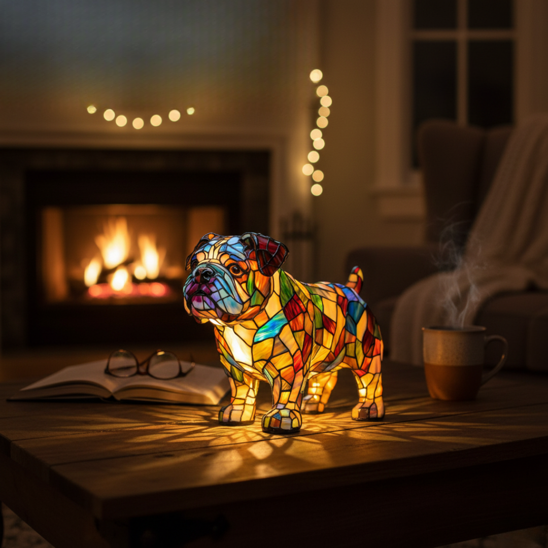 Lampada Artigianale – Bulldog Steps