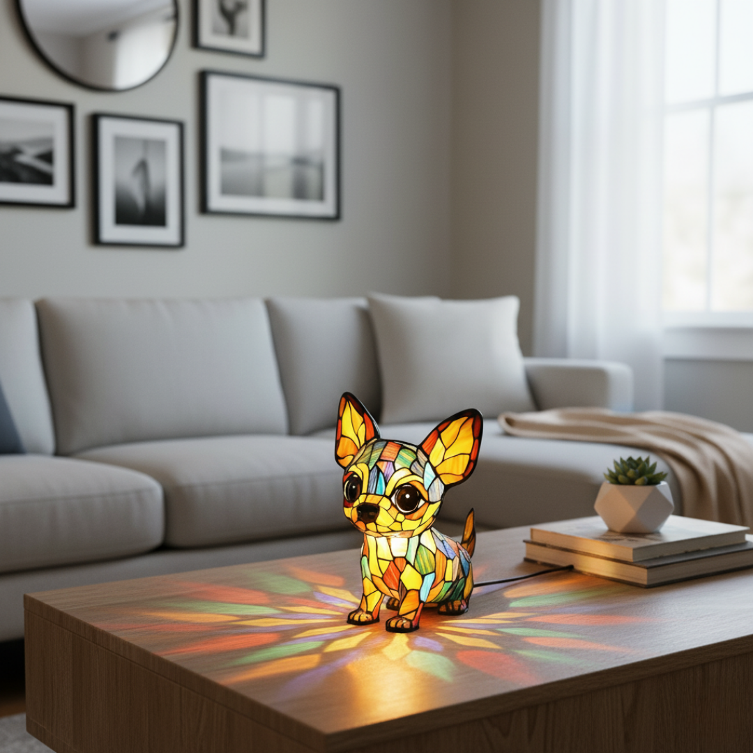 Lampada Artigianale – Chihuahua of Eternal Glow, The Gentle Companion